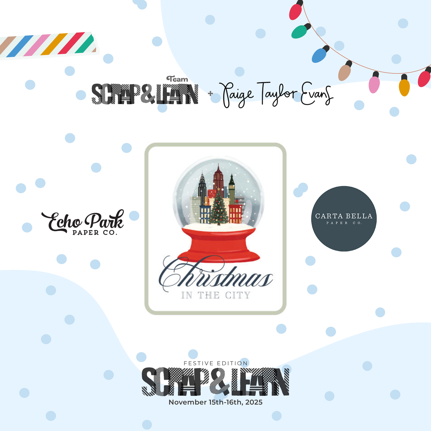 SCRAP & LEARN: 2025 Virtual Retreat Festive Edition- With KIT