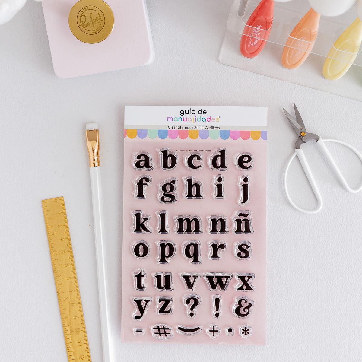 Exclusive Scrap & Learn x Celes Gonzalo Stamp Bundle