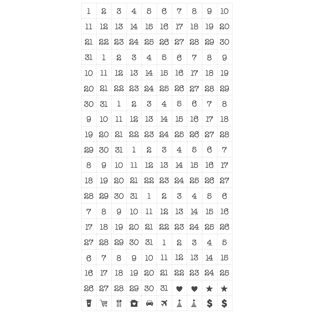 Simple Stories Life In Photos 12 Month Memory Calendar