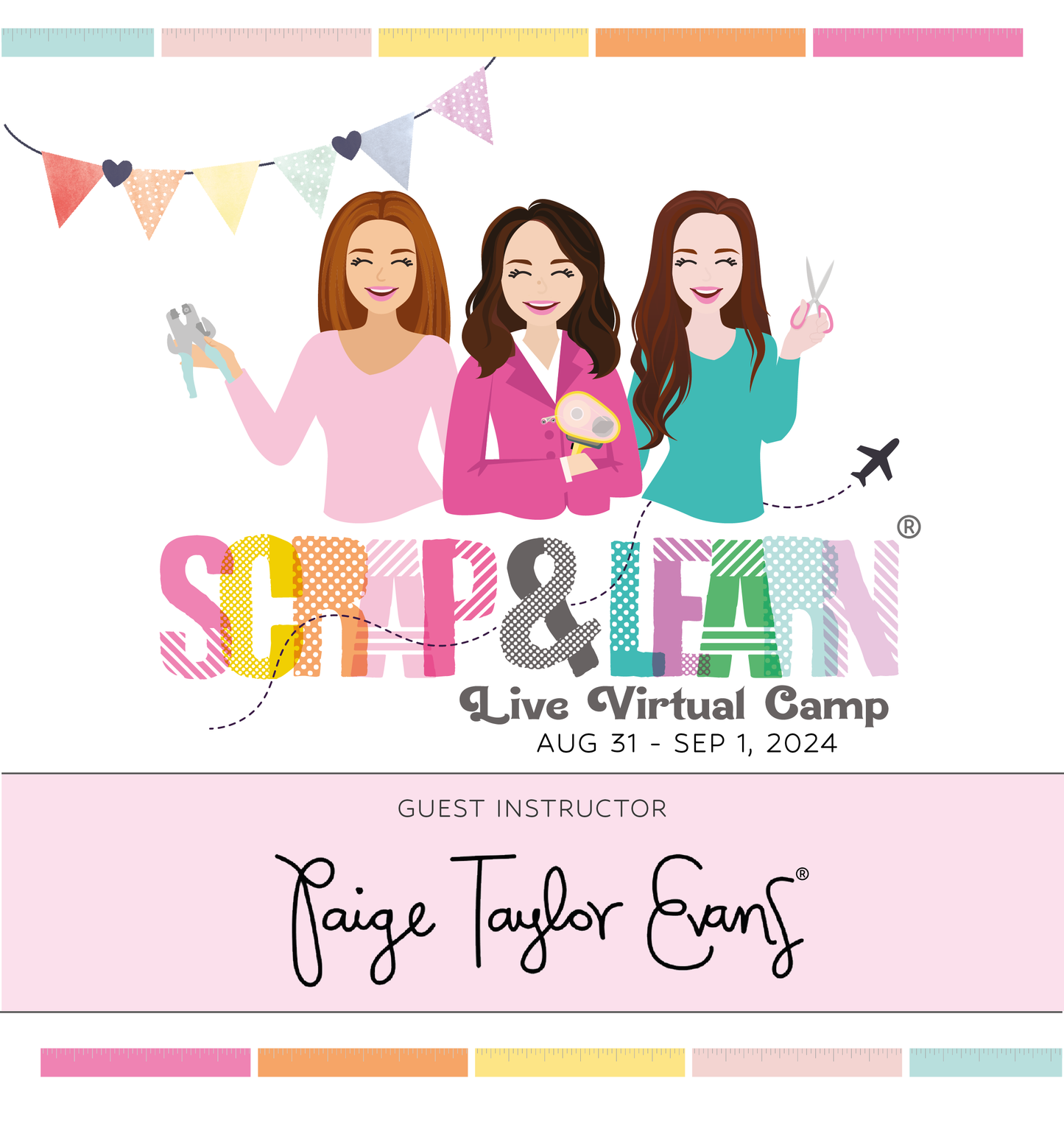 SCRAP & LEARN: 2024 Virtual Retreat- KIT INCLUDED