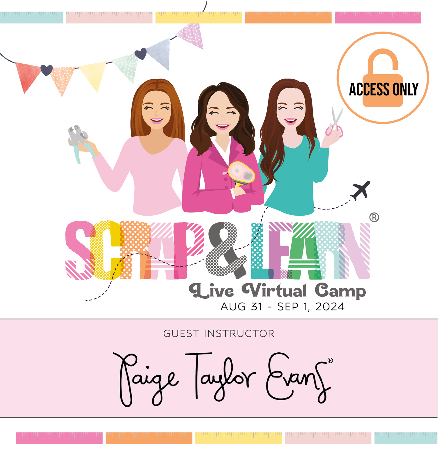 SCRAP & LEARN: 2024 Virtual Retreat- ACCESS ONLY