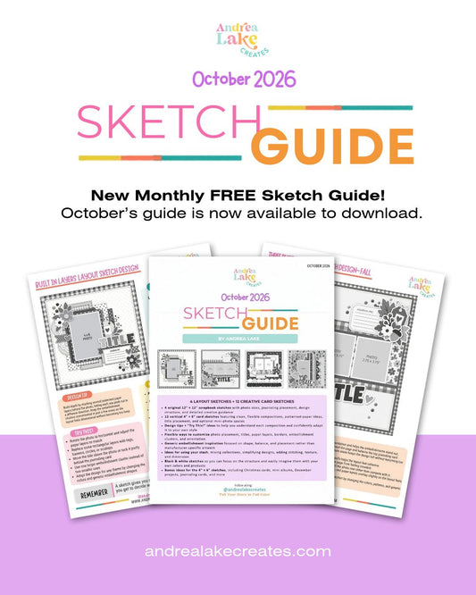 October 2026 Sketch Guide — FREE Printable