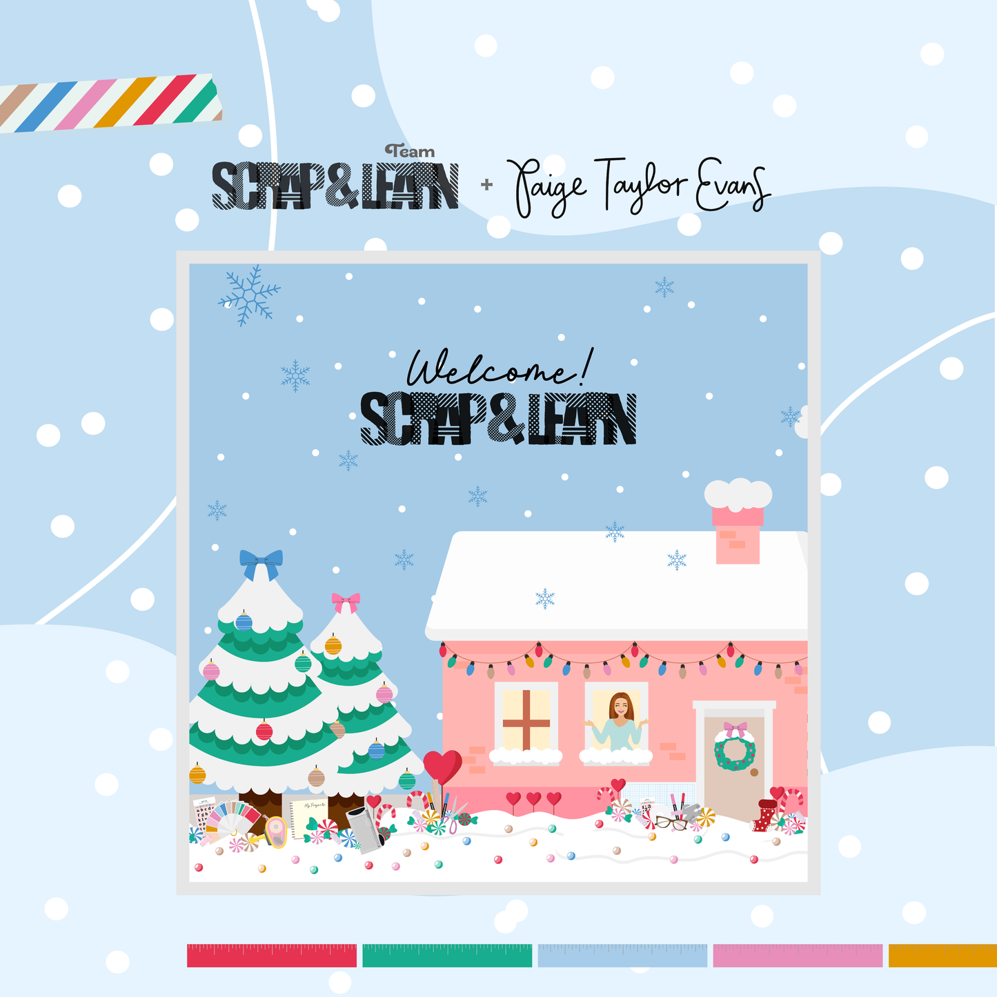 SCRAP & LEARN: 2025 Virtual Retreat Festive Edition- With KIT